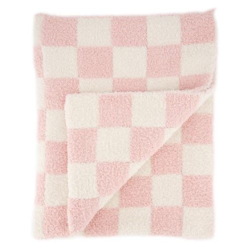 Light Pink Baby Chenille Blanket | Best&Less™ Online