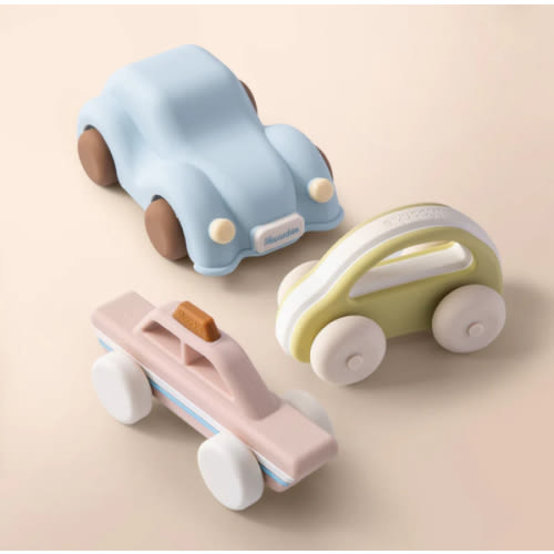 Surf & Go Silicone Mini Car Set