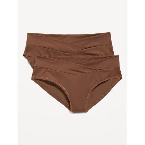 Old Navy Maternity Low-Rise No-Show Bikini Underwear