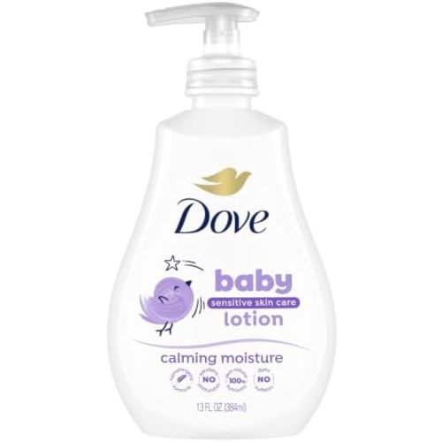 Dove Sensitive Skin Care Baby Lotion Calming Moisture 13 fl oz