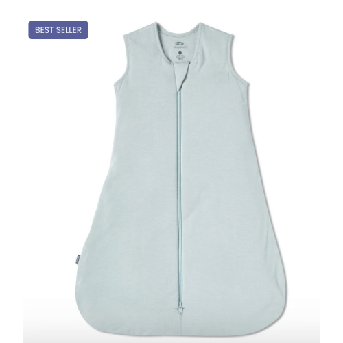 HALO - 1.5 TOG supersoft bamboo wearable blanket, double zipper sleeping bag with weighted feel - green