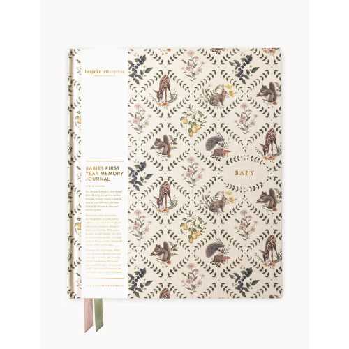 Heirloom Baby Memory Journal - Woodland
