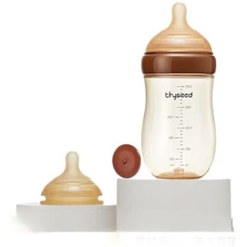 Thyseed Anti-Colic Bottle with Nipple(3-7 Months)+ Nipple(3 Months) Set