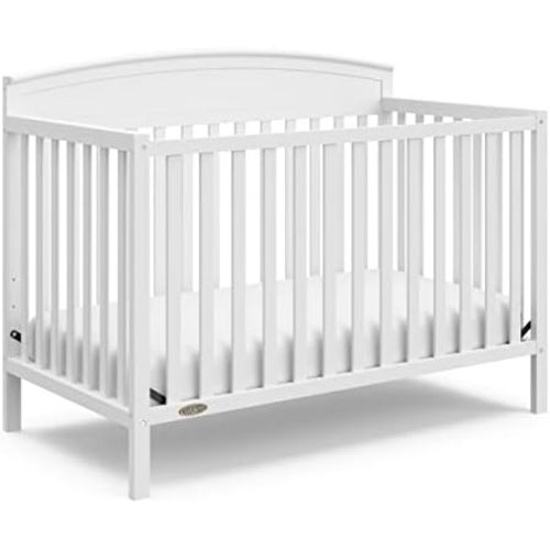 Graco Benton 5-in-1 Convertible Crib, White