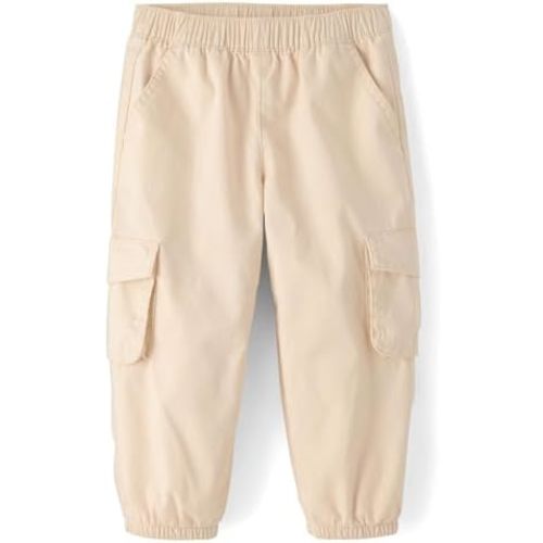 The Children's Place Baby Girls' and Toddler Barrel Leg Cargo Pants