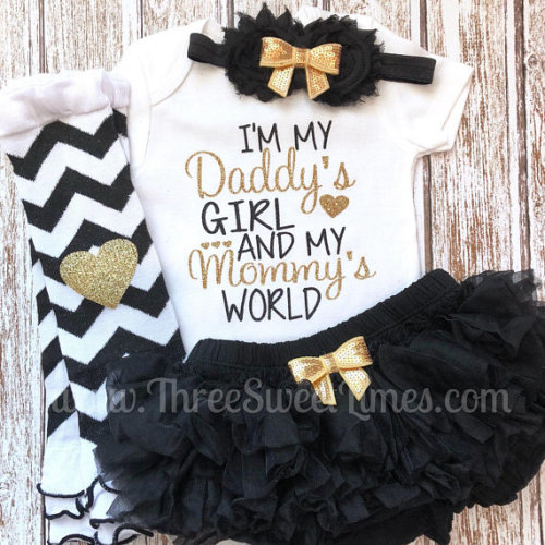 Daddy's Girl Baby Girl Outfit  I'm My Daddy's