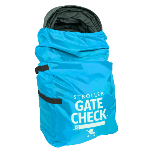 Gate Check Bag for Single & Double Strollers, Neon Blue – J.L. Childress