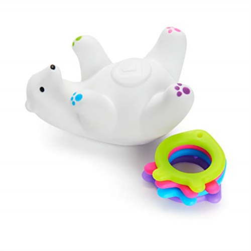 Munchkin Arctic Polar Bear Baby Bath Toy, 12 Months+, Multi-Color