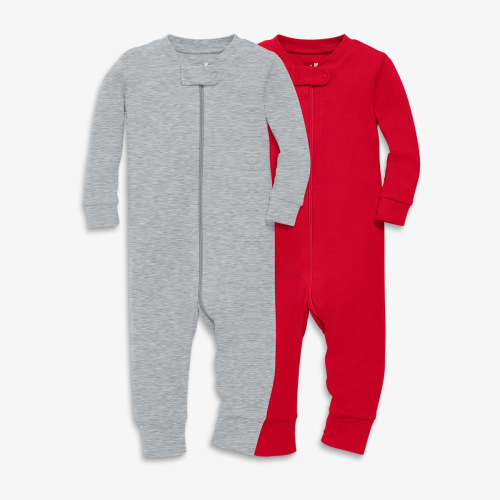 The Organic Zip Romper 2-pack