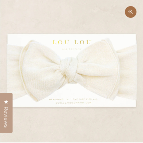 Knit Headband - Ivory