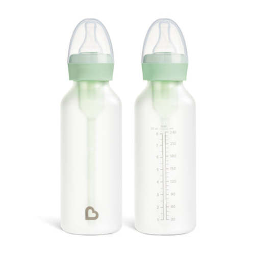 Bond® Silicone Glass Bottle 4oz or 8oz, 2pk | Munchkin