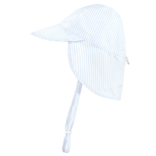 Hudson Baby Sun Protection Hat, Blue Stripe