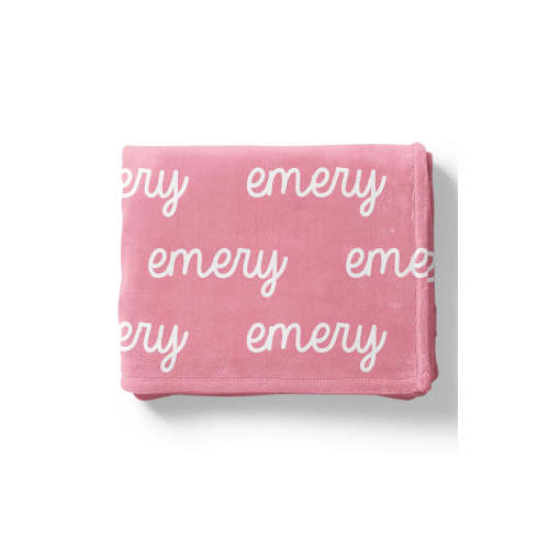 Personalized Color Blanket | Plush Pastels