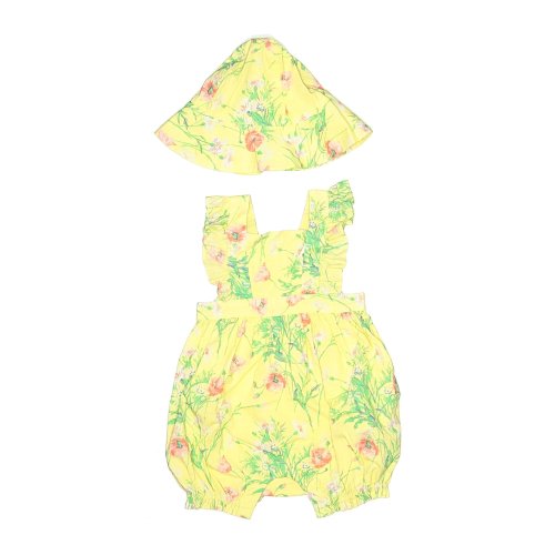 Baby Gap 100% Cotton Yellow Dress Size 6-12 mo