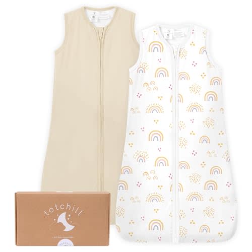 Baby Sleep Sack, 1.0 TOG Cozy Wearable Blanket, Soft Sleeping Bag with Zipper, Toddler Sleep Sack 0-3-6-12-24-3T