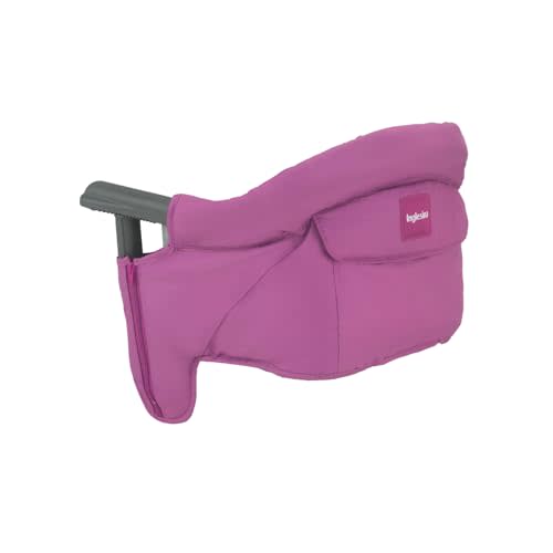 Inglesina Fast Table Chair - Award-Winning Convenient Baby High Chair - Use at Most Tables or Restaurants Without Leaving Scratches (Fuchsia Pink), 14x17x11 Inch (Pack of 1) (AY90F6FUXUS/D)