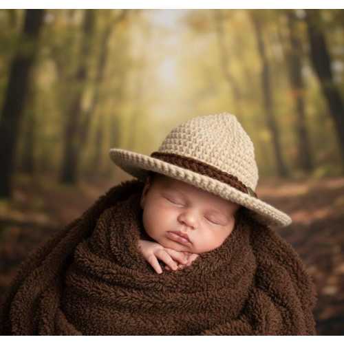 Park Ranger HAT ONLY/Infant Photo Hat/Baby Gift / Nursery Prop