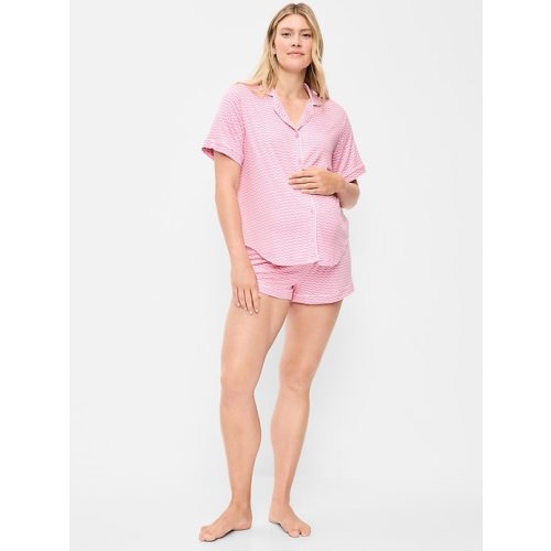 Maternity Classic Pajama Short Set