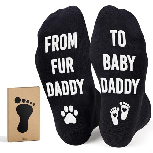 First Father's Day For New Dad, Mother's Day for New Mom, Grandma - Pregnancy Gifts for Expecting Dog Mom, Dog Dad