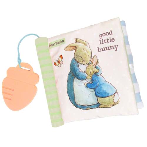 Beatrix Potter - Peter Rabbit Soft Book w Teether