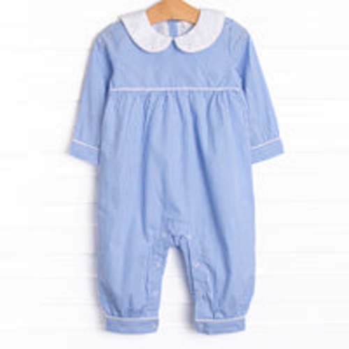Days of Blue Romper, Blue – Stitchy Fish
