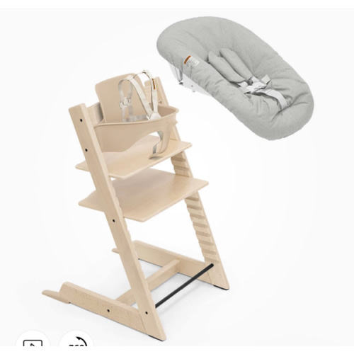 Stokke Tripp Trapp Newborn High Chair: brings your baby to the family table from birth and stays for lifetime. | Stokke® Online Shop
