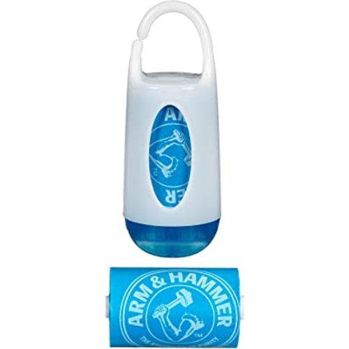 Munchkin Arm & Hammer Diaper Bag Dispenser & Bags (Blue)