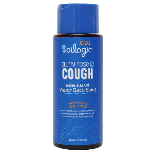 Oilogic Kids Stuffy Nose & Cough Vapor Bath Soak, 9.6 OZ