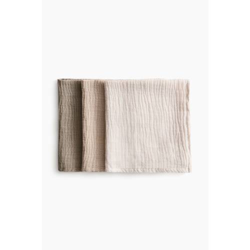 3-PACK MUSLIN CLOTHS