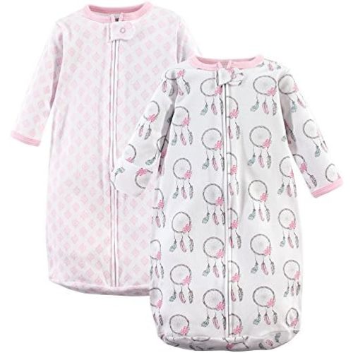 Hudson Baby BabyCotton Long-Sleeve Wearable Sleeping Bag, Sack, Blanket