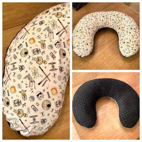 Handmade Nursing Pillow Cover Star Wars Disney Minky FREE - Etsy