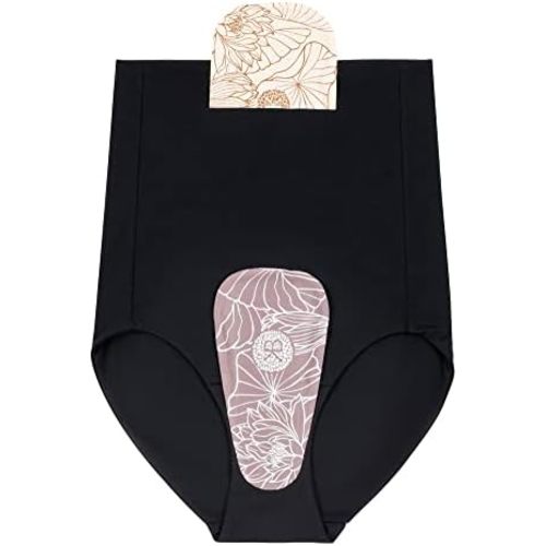 Kindred Bravely Postpartum Panty, Essential Underwear with 2 Hot or Cold Gel Packs