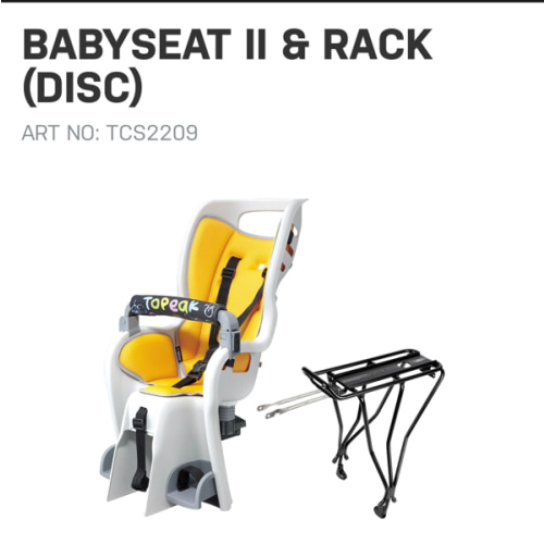 BIKE BABYSEAT II & RACK (DISC) | Topeak