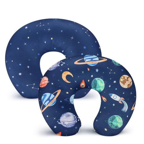 Nursing Pillow Cover 2 Pack Soft & Adorable Slipcovers for Breastfeeding Pill...