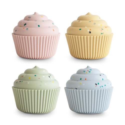 Mix & Match Cupcake Toy – Silicone, Sensory play