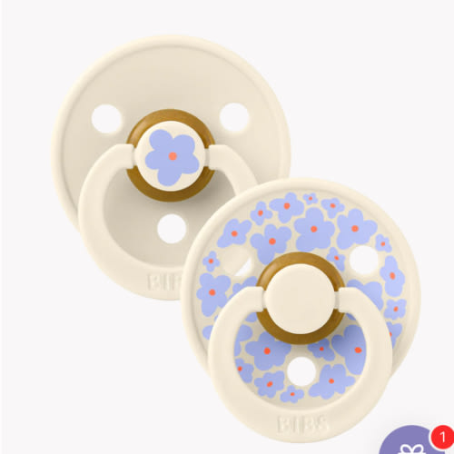 BIBS STUDIO Colour 2-Pack - Jasmine/Ivory: Elegant & Safe – Bibsworld store US