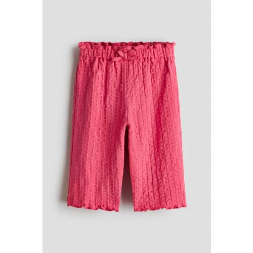 TEXTURED JERSEY PANTS