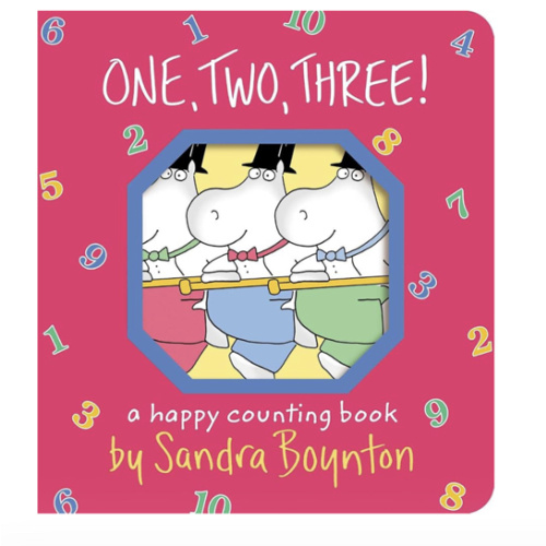 One, Two, Three!: A Happy Counting Book (Boynton on Board)