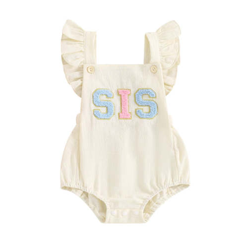 SIS Ruffle Romper - Hazel & Bo