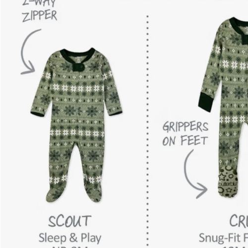 Butterblu Family Jammies Matching Holiday Christmas Pajama Sets