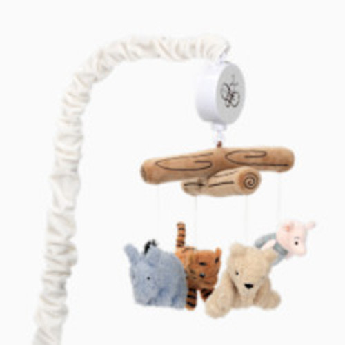 Lambs & Ivy Musical Baby Crib Mobile - Storytime Pooh