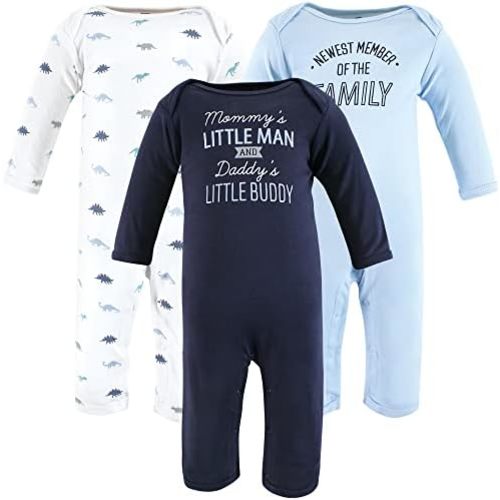 Hudson Baby baby-girls Cotton Coveralls