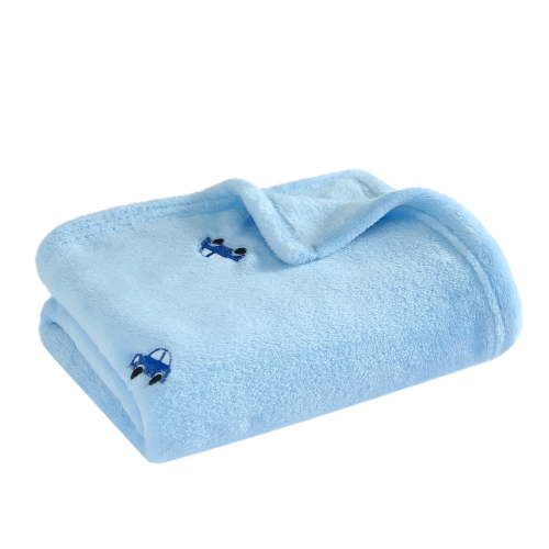 Little Nest Cars Plush Blanket 30" X 40"