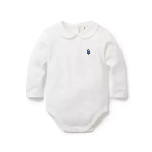 Baby Jet Ivory Paddington™ x Janie and Jack Baby Collared Bodysuit by Janie and Jack