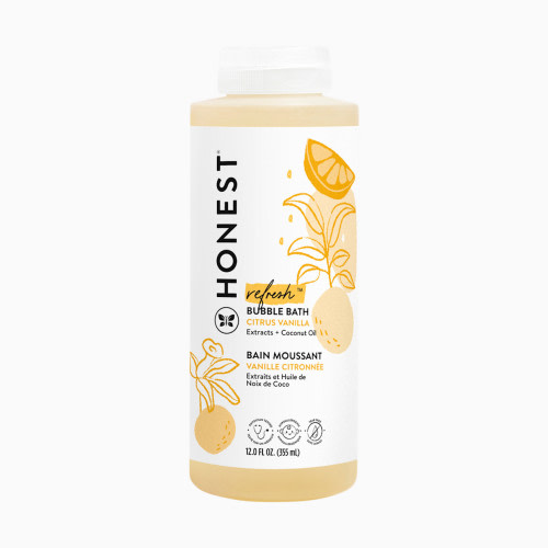 The Honest Company Bubble Bath - Refresh (Citrus Vanilla), 12 Fl Oz