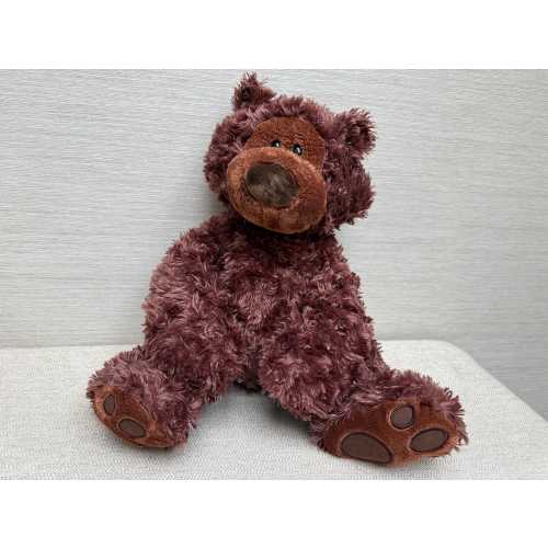 Gund Plush Brown Teddy Bear Philbin Soft Toy Cuddly Animal 17"
