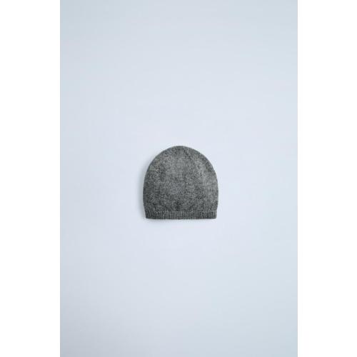 100% CASHMERE HAT - Dark gray | ZARA United States