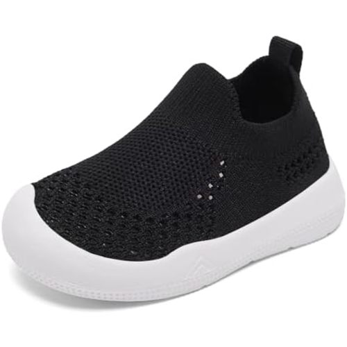 Eashi Baby Boy Girl Non-Skid Indoor Infant Walking Shoes Breathable Warm Elastic Sock Shoes with Memory Sole Protect Toes Outdoor Sneakers