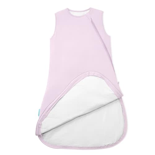 PurComfy Supersoft Sleep Sack 1.0 TOG, Premium Bamboo Viscose Baby Sleeping Bag 2-Way Zipper Sleep Sack Baby Wearable Blanket