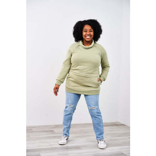 Latched Mama Harbor Snap Nursing Pullover